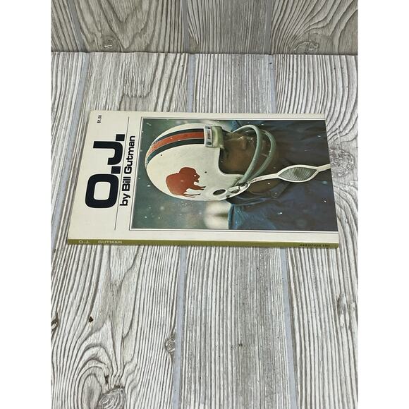 OJ SIMPSON by Bill Gutman 1974 Vintage Paperback Book Football NFL Buffalo Bills - Picture 3 of 8